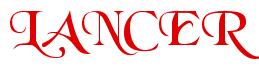 Rendering -LANCER - using Black Chancery