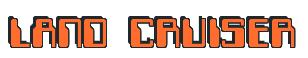 Rendering -LAND CRUISER - using Computer Font