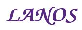 Rendering -LANOS - using Zapf Chancery