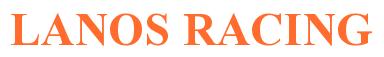 Rendering -LANOS RACING - using Times New Roman Bold