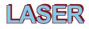 Rendering -LASER - using Arial Bold