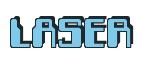 Rendering -LASER - using Computer Font