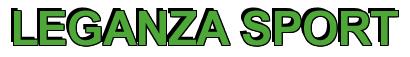 Rendering -LEGANZA SPORT - using Arial Bold