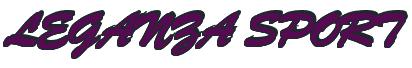 Rendering -LEGANZA SPORT - using Brush Script