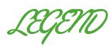 Rendering -LEGEND - using Faboulous Vegas