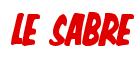 Rendering -LE SABRE - using Big Nib