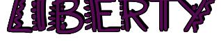 Rendering -LIBERTY - using Manic Pop Thrill 