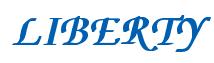 Rendering -LIBERTY - using Zapf Chancery