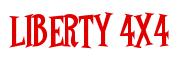 Rendering -LIBERTY 4X4 - using Cooper Latin