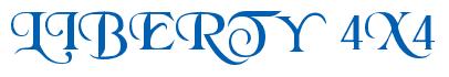 Rendering -LIBERTY 4X4 - using Black Chancery