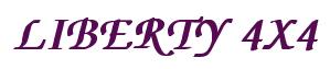 Rendering -LIBERTY 4X4 - using Zapf Chancery