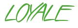 Rendering -LOYALE - using Speed Stroke
