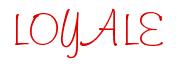 Rendering -LOYALE - using Freehand 591
