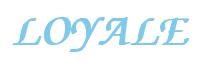 Rendering -LOYALE - using Zapf Chancery