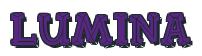 Rendering -LUMINA - using FinkBold