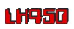 Rendering "LX450" using Computer Font