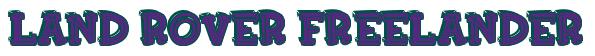 Rendering -Land Rover FREELANDER - using FinkBold