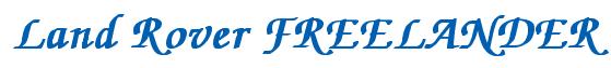 Rendering -Land Rover FREELANDER - using Zapf Chancery