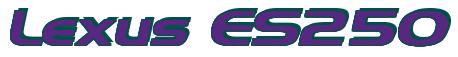 Rendering -Lexus ES250 - using Aero Extended