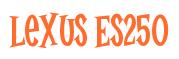 Rendering -Lexus ES250 - using Cooper Latin
