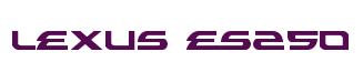 Rendering -Lexus ES250 - using Alexis