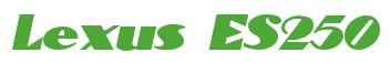 Rendering -Lexus ES250 - using Constantine