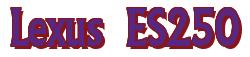 Rendering -Lexus ES250 - using Flair