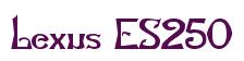 Rendering -Lexus ES250 - using Manchuria