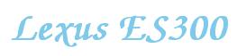 Rendering -Lexus ES300 - using Zapf Chancery
