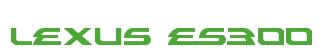 Rendering -Lexus ES300 - using Alexis