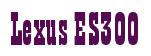 Rendering -Lexus ES300 - using Bill Board