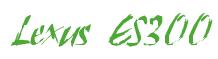 Rendering -Lexus ES300 - using Scratch