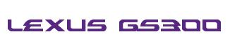 Rendering -Lexus GS300 - using Alexis