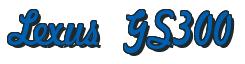 Rendering -Lexus GS300 - using Jot-down 