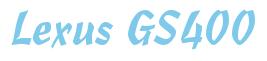 Rendering -Lexus GS400 - using Hind