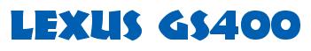Rendering -Lexus GS400 - using Informal