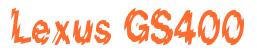 Rendering -Lexus GS400 - using Nervous