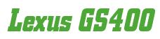 Rendering -Lexus GS400 - using Boroughs