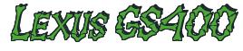 Rendering -Lexus GS400 - using Eddy's Bones
