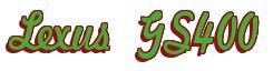 Rendering -Lexus GS400 - using Jot-down 