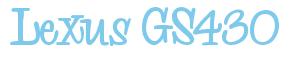 Rendering -Lexus GS430 - using Whoa Whoa