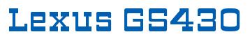 Rendering -Lexus GS430 - using Steel Machine