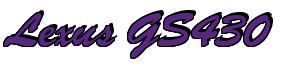 Rendering -Lexus GS430 - using Brush Script