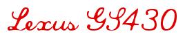 Rendering -Lexus GS430 - using Commercial Script