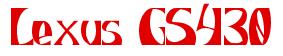 Rendering -Lexus GS430 - using IndiosBravos