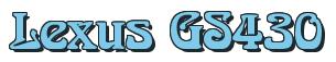 Rendering -Lexus GS430 - using Romaneste