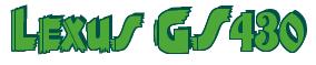 Rendering -Lexus GS430 - using Poster