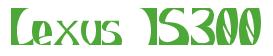 Rendering -Lexus IS300 - using IndiosBravos