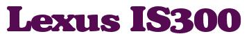 Rendering -Lexus IS300 - using Broadside