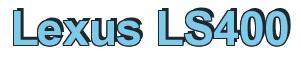 Rendering -Lexus LS400 - using Arial Bold